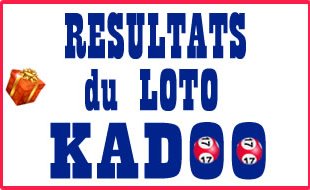 Résultats ou numéros gagnants du loto Kadoo